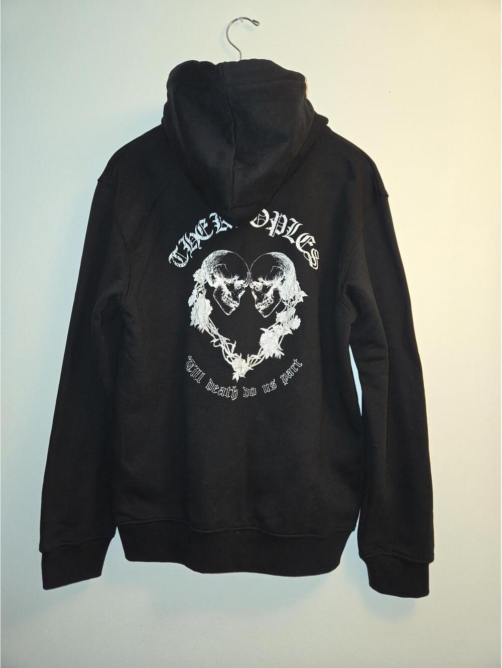 The Kooples Cotton & Print Hoodie